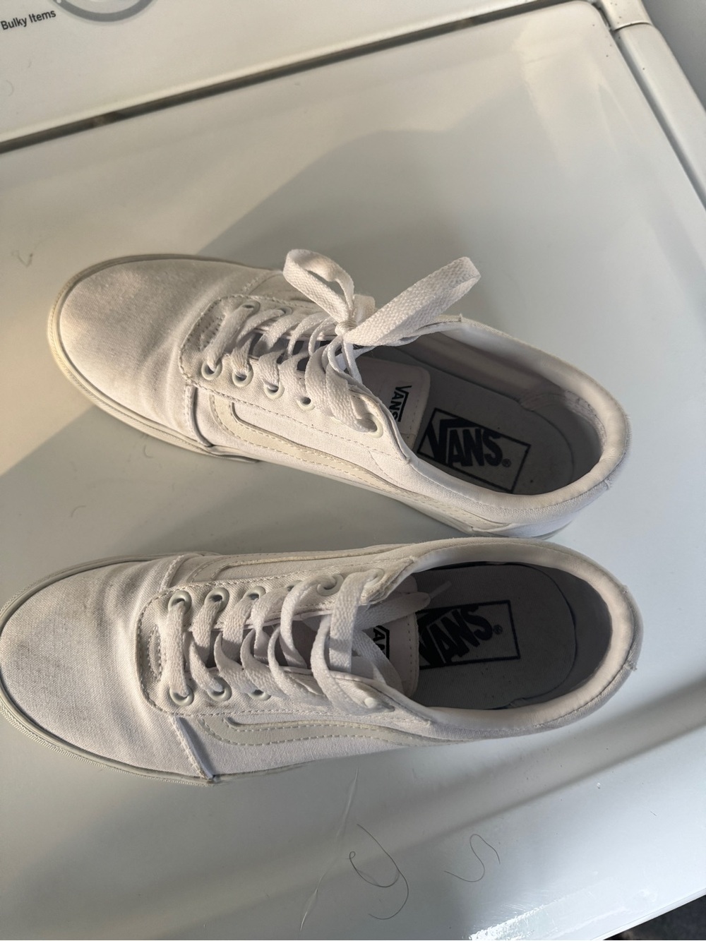 White platform vans - Picture 2 of 8